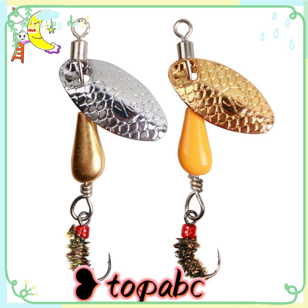 TOP Fishing Lure Portable 2.7g 5.5cm Umpan Engkol Metal Tahan Lama