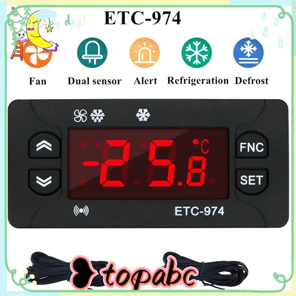 TOP Digital Temperature Controller 220V Kulkas NTC Thermoregulator