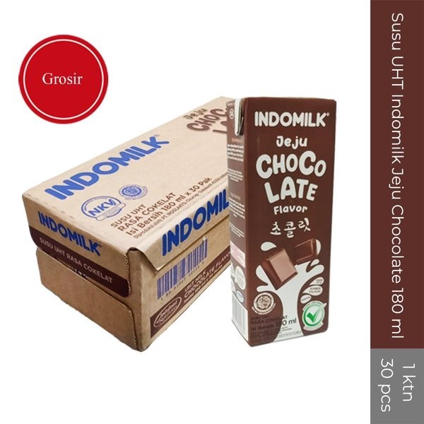 

Susu UHT Indomilk Jeju Chocolate 1 ktn 30 pcs