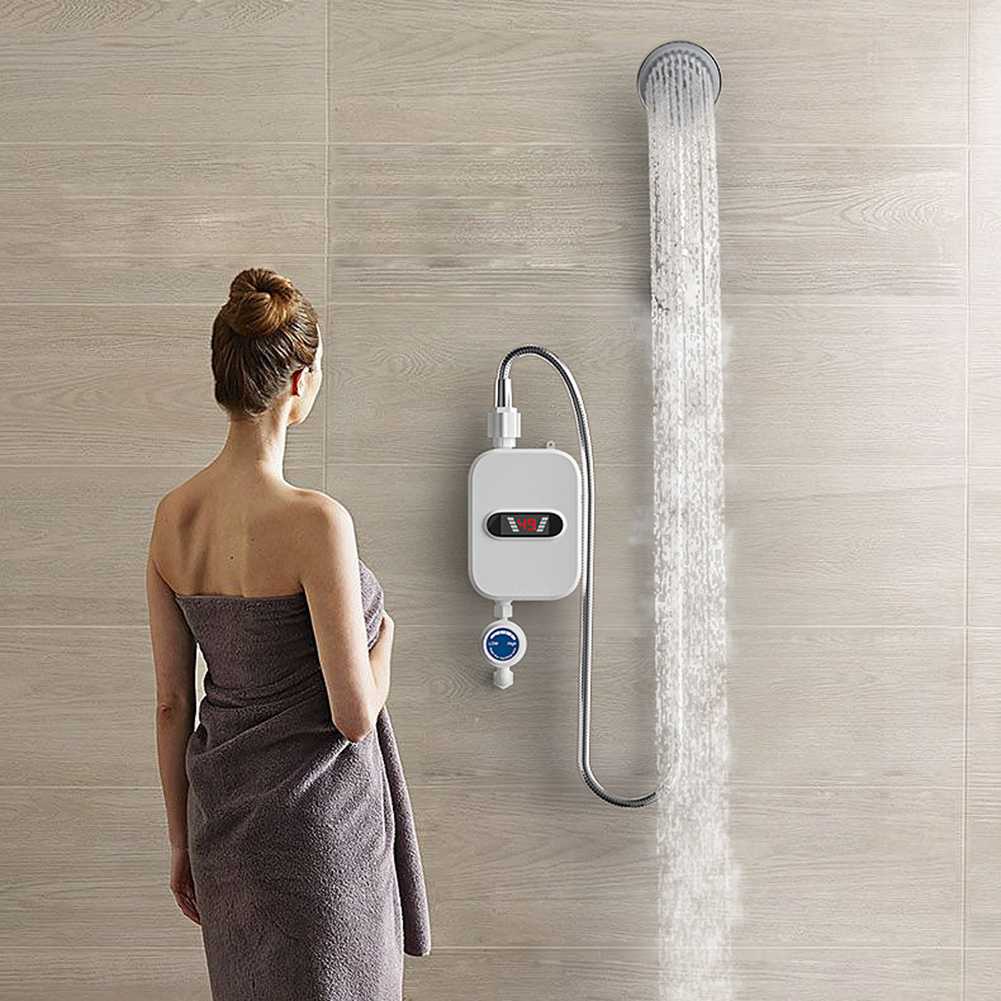 VLRT Shower Mandi Instant Electric Water Heater Digital Display - RX-021