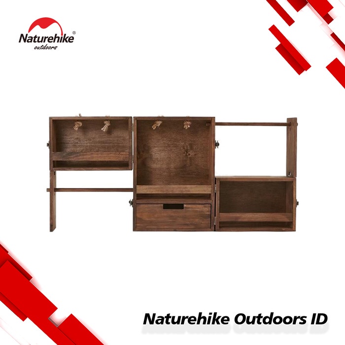 Rak Penyimpanan Bumbu Naturehike CNH22JU018 Split Seasoning Cabinet