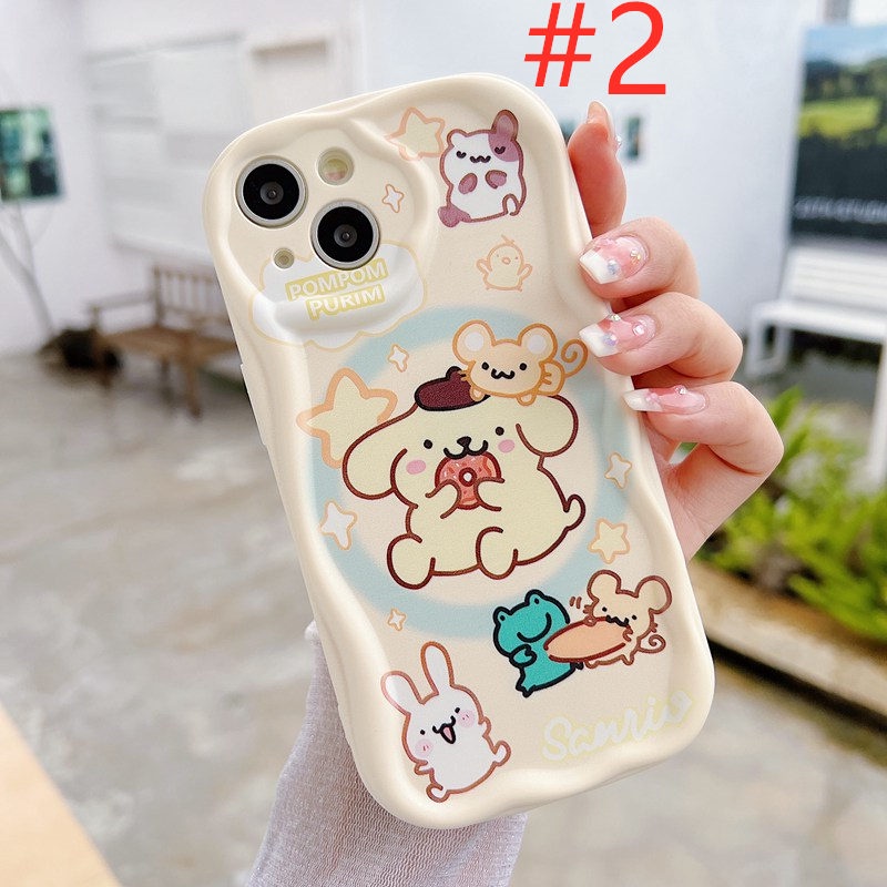 Cream Casing Lovely Cinnamoroll Soft Case HP iP iPhone 6 6S 7 8 14 + Plus SE 2020 2022 X XS XR 11 12 13 Pro Max