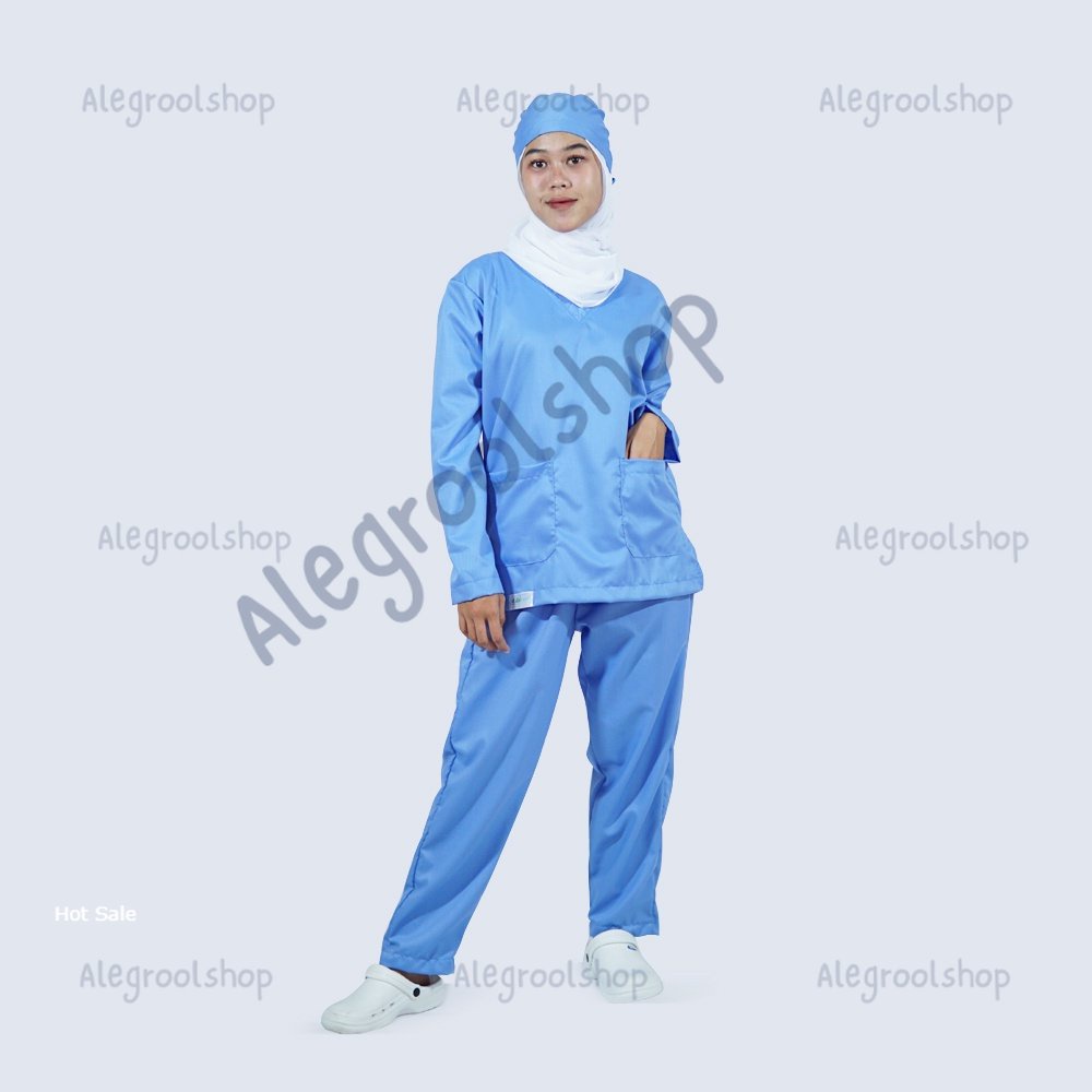 Doctor Scrub's Set Baju OK Lengan Panjang/pendek BIG SIZE 'Cito Series'