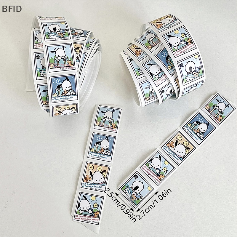 [BFID] 200stiker Kawaii Pochacco Film Sticker Travel Scene Tangan Akun Diy Goo Card Stiker Hias Kartun Lucu Seal Sticker [ID]