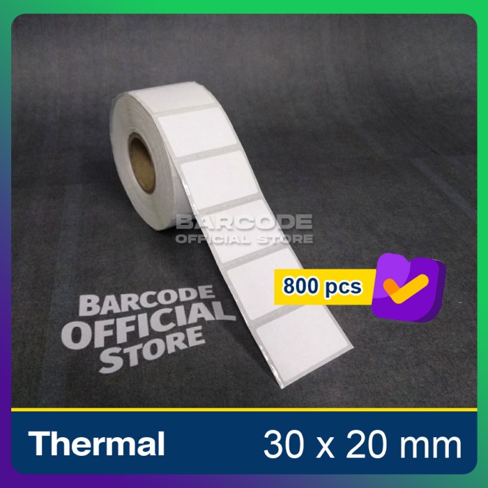 

LABEL BARCODE XPrinter XP-360B Uk. 30 X 20 (1 LINE) THERMAL 30X20 MM PST79