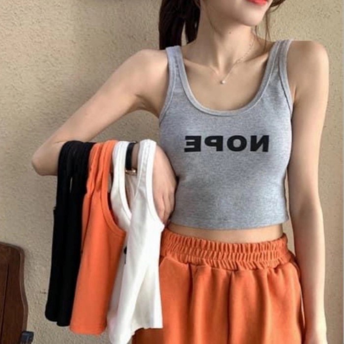 Tank Top Stylish Wanita / Tank Top Crop / Tank Top Korea