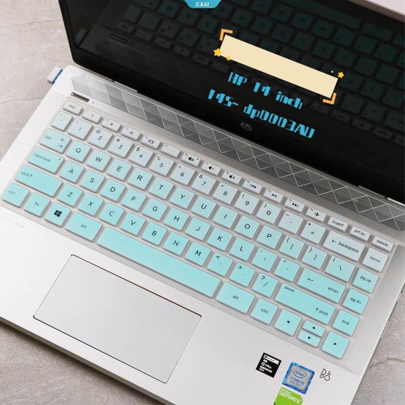 Cover Pelindung Laptop Slim Lembut Nyaman Untuk Model HP 14inch 14S Youth Edition Dp003Au Pelindung Keyboard Cover Silicone Anti Air [ZK].