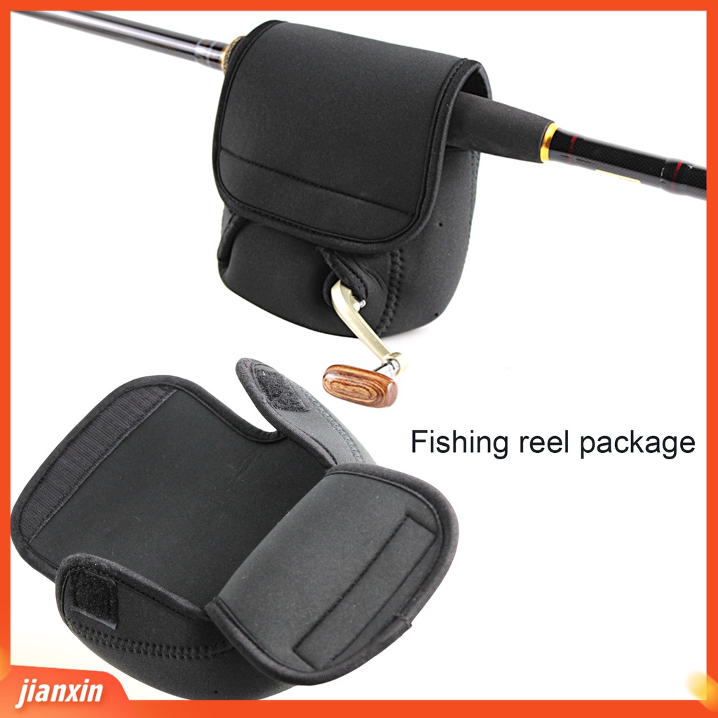 (In Stock) Tas Gulungan Pancing Pita Pengikat Kapasitas Tinggi Troli Spinning Casting Penutup Pelindung Roda Untuk Nelayan