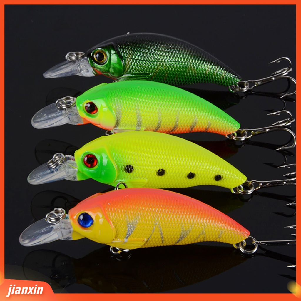 (In Stock) Lure Mata 3D Warna-Warni Ringan Desain Ikan Umpan Buatan Untuk Danau
