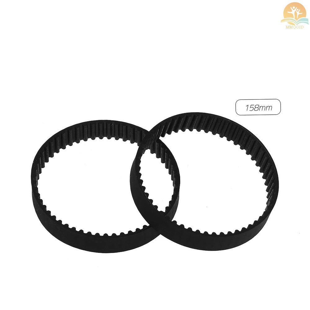 In Stock GT2 Closed-Loop Timing Belt Karet Synchronous Sabuk W=6mm L=110 /112/158 /200 /280 /400 /610 /852 /1220mm Kit Suku Cadang Printer 3D Isi 2pcs