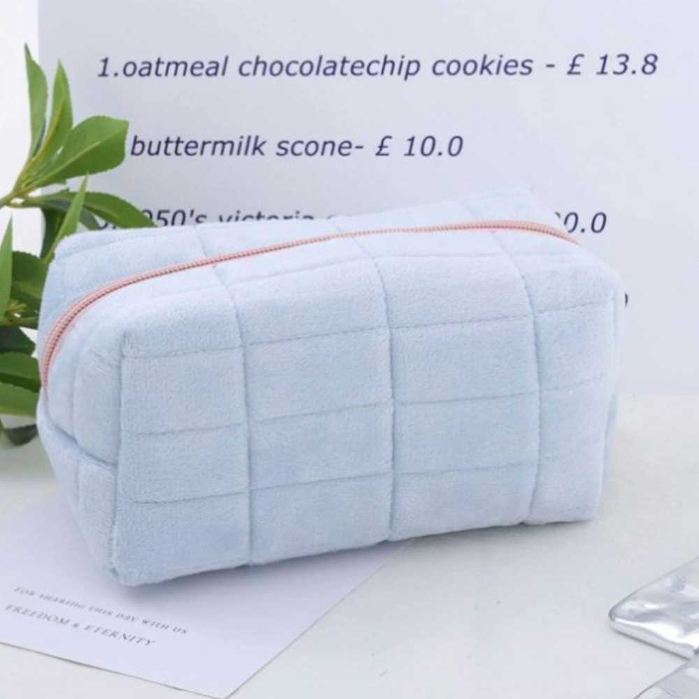 

PROMO DISKON KHINSUN Tempat Pensil Make Up Cosmetic Bag Pillow Pouch Pencil Case - BS809