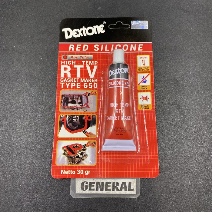 

LEM DEXTONE RED SIILICONE GASKET MAKET 30GR