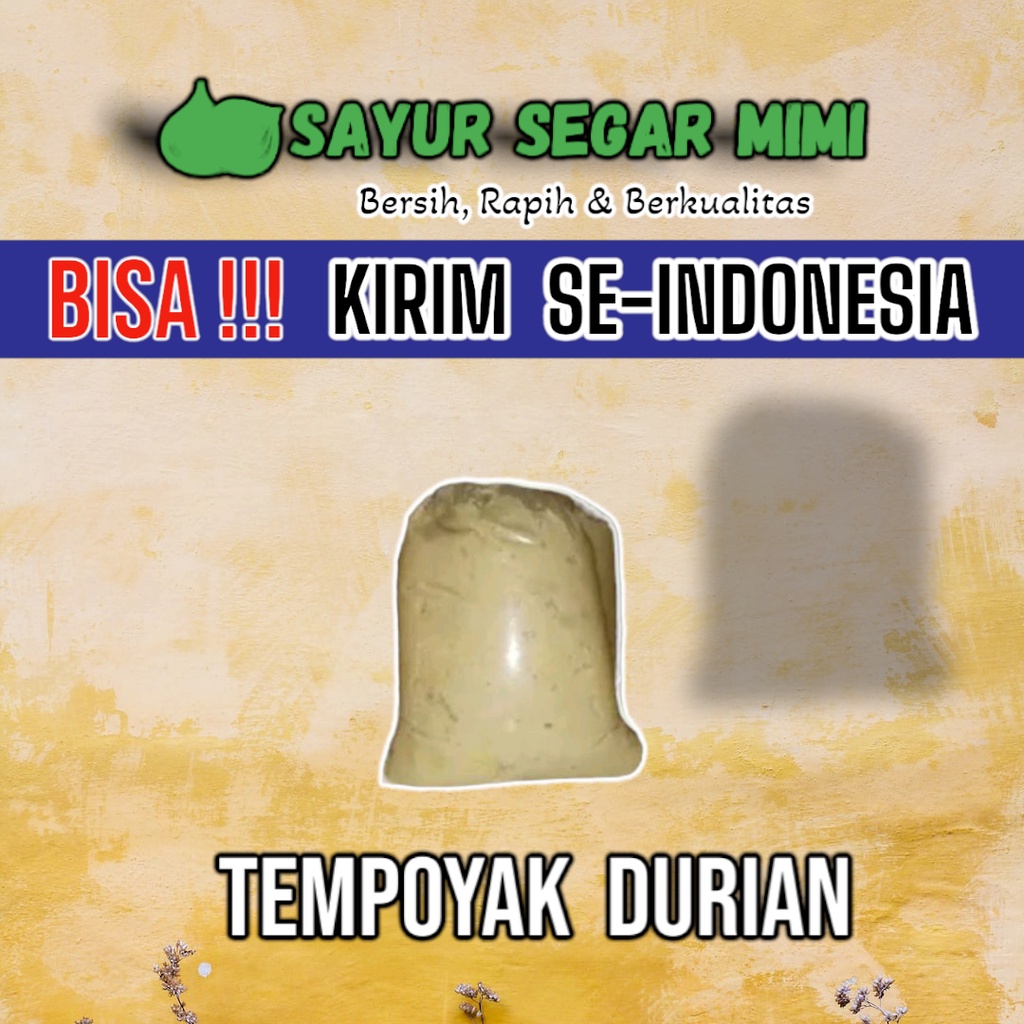 

Tempoyak durian 100Gram - Sᴀʏᴜʀ Sᴇɢᴀʀ ♏ɪᴍɪ