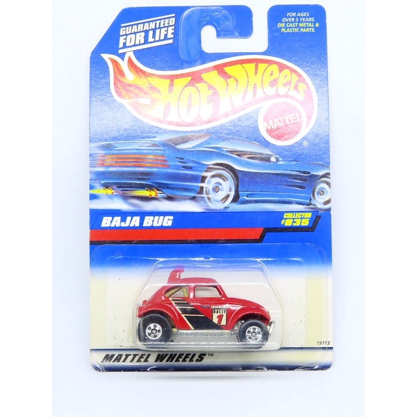 Hot Wheels Volkswagen VW Baja Bug - 835 merah made in India AS79