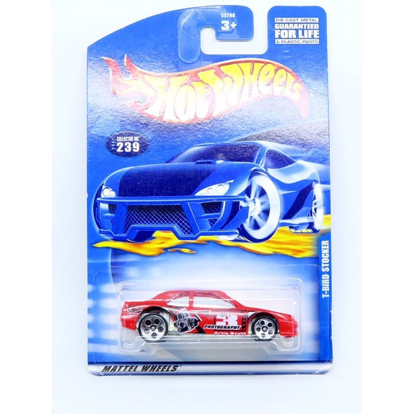 Hot Wheels Ford Thunderbird T bird Stocker - 239 merah photography AS79