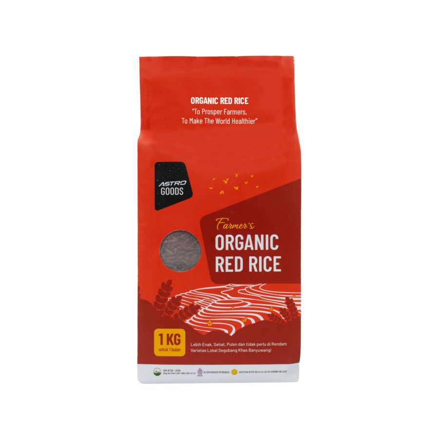 

Astro Goods - Beras Merah Farmer's Organic 1kg