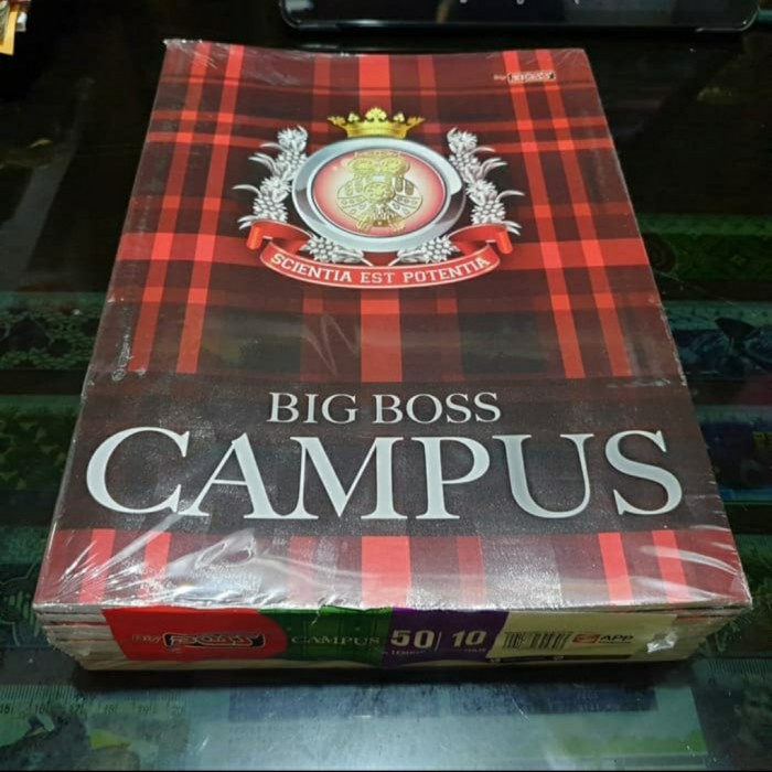 

✨BISA COD✨ -Buku tulis bigboss isi 50 lembar 1pak isi 10pc