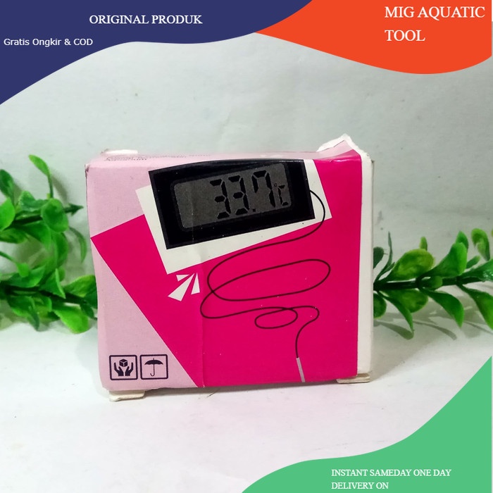 TERMOMETER DIGITAL AQUARIUM THERMOMETER Akuarium Untuk Air Tawar Laut