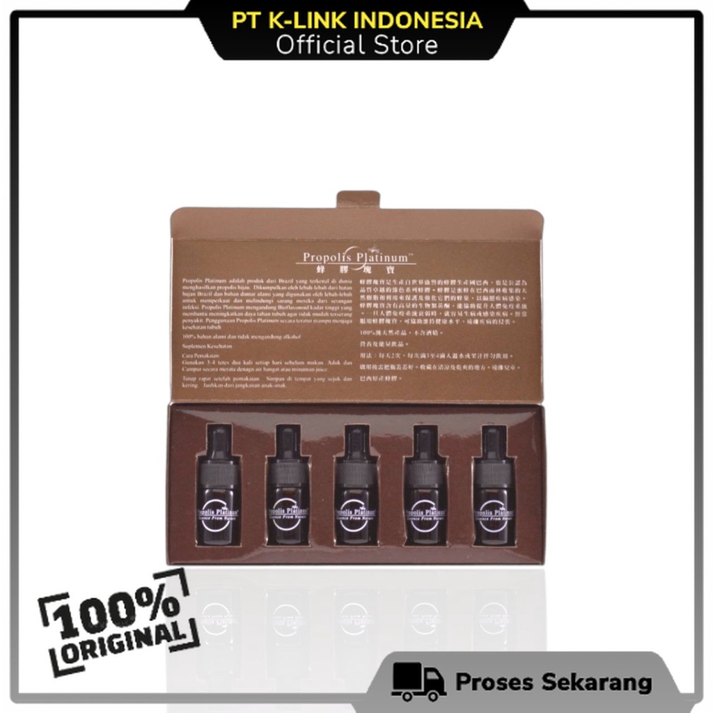 

Propolis Platinum Asli Air Liur Lebah Alam