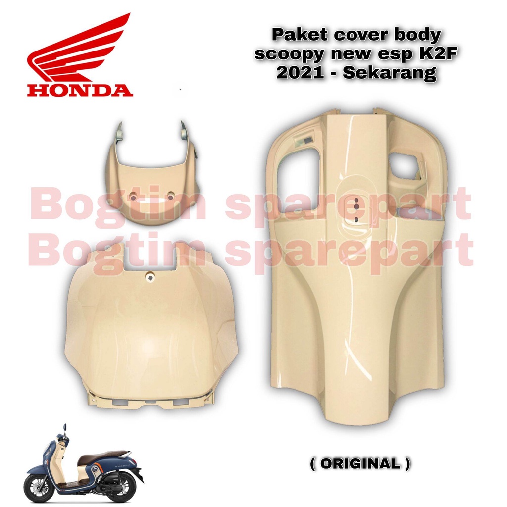 Paket Body Cover Inner dek Kontak speedometer bawah Kap mesin tengah bawah Scoopy fi Esp new 2021 20