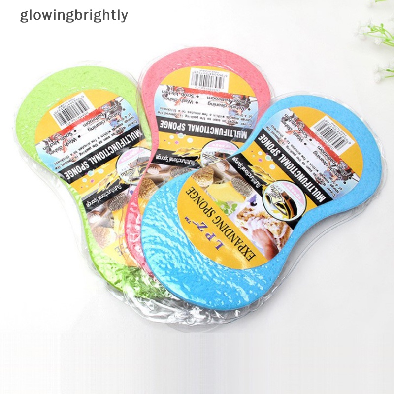 [glowingbrightly] 1pc Kain Spons Mobil Sarang Lebah Sponge Washer Spons Cuci Cleaning Compress TFX