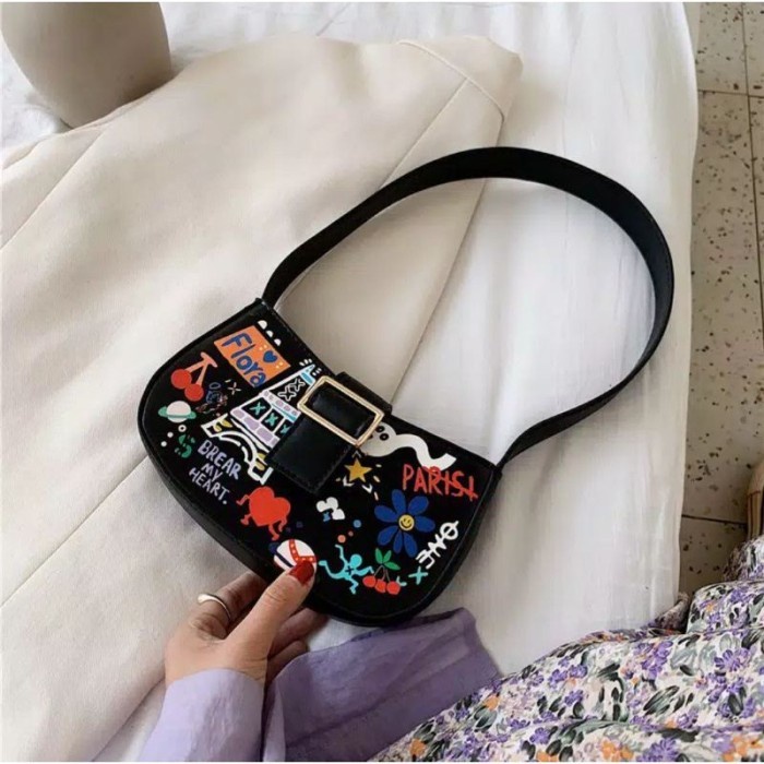 TAS BAHU WANITA TERBARU - TAS WANITA IMPORT BRANDED LUCU