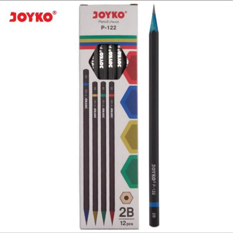 

Pensil 2B Joyko P - 122 / ( 1pak/12pcs)