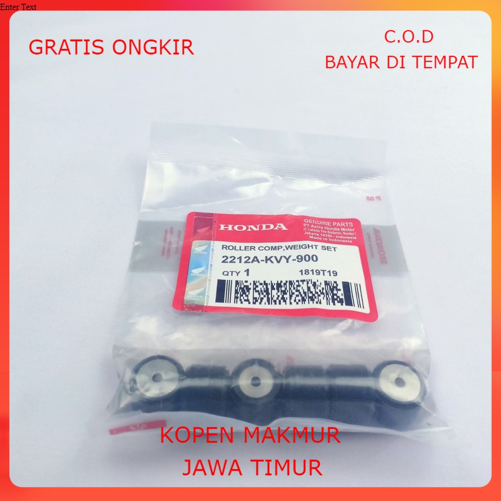 ROLLER HONDA KVY - BEAT KARBU , SCOOPY KARBU , SPACY KARBU --KVY