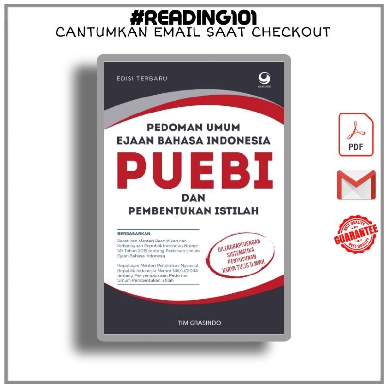 

[Indonesia] Pedoman Umum Ejaan Bahasa Indonesia PUEBI