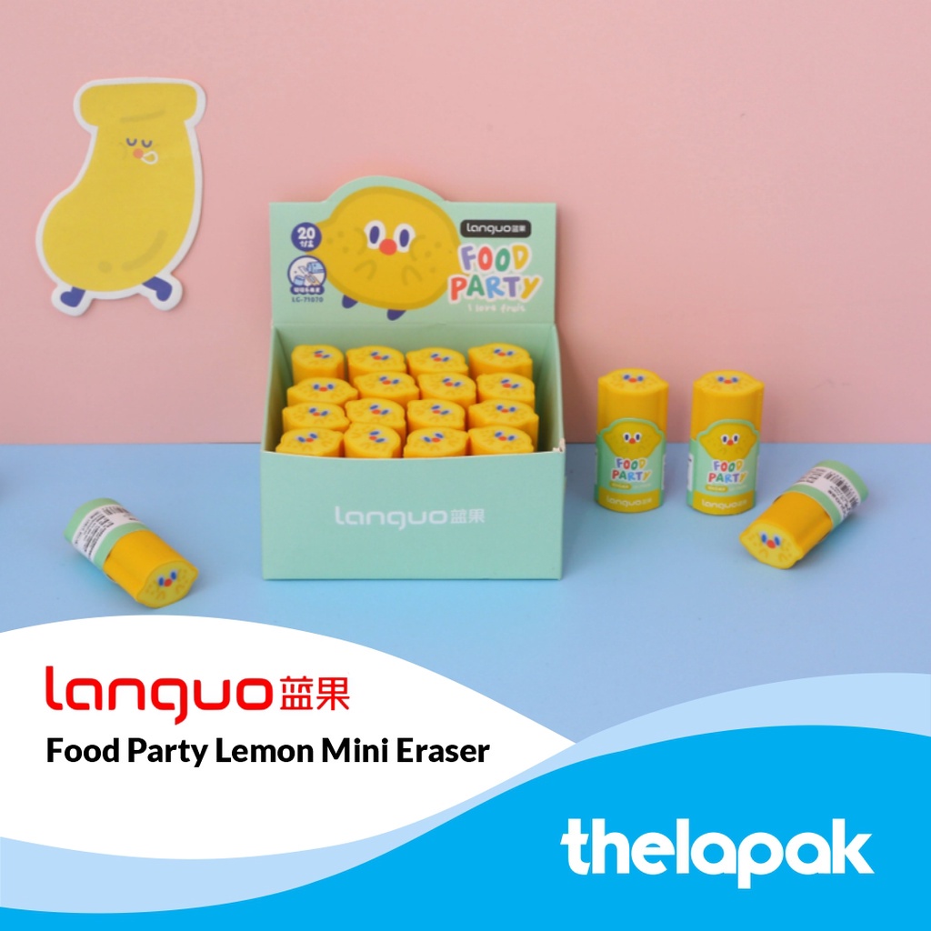 

Penghapus Mini Languo Foor Party Series Lemon Eraser