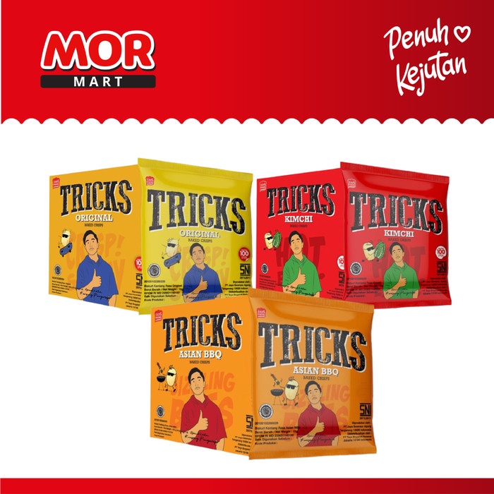 

TRICKS FLAVOR All Varian 4x15g Biskuit Baked Potato All Varian Rasa