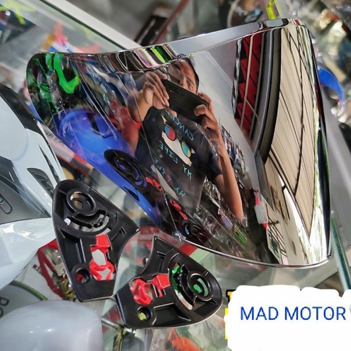 Kaca Visor Venom Dj maru Galaxy - Visor venom kyt merk Norisk - iridium gold, KYT DJ maru