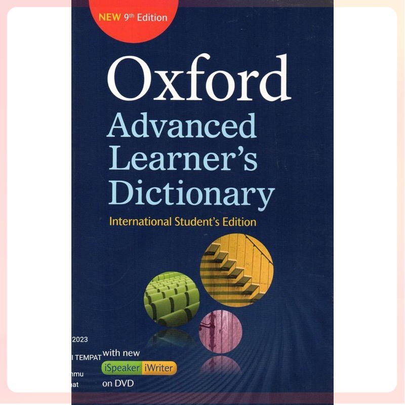Kamus Oxford Advanced Learner’s Dictionary + DVD ORIGINAL