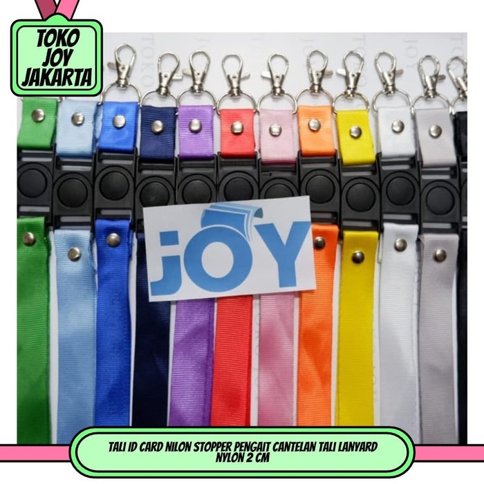 

Tali ID Card Lanyard 2cm dengan Stopper