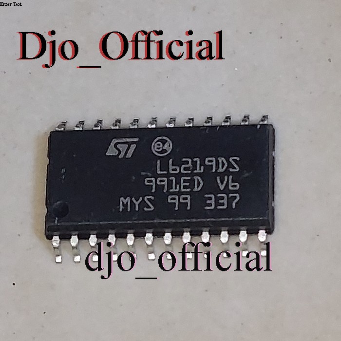 L6219DS L6219 DS E-L6219DS013TR ST IC SMD Stepper Motor Driver Sop-24