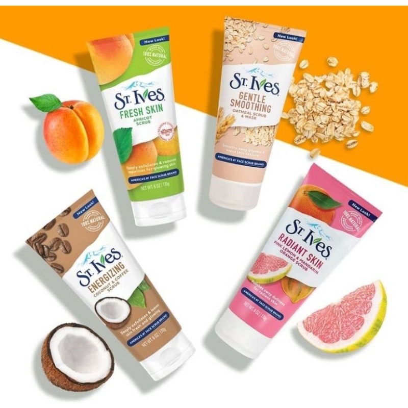 ST IVES FACE SCRUB