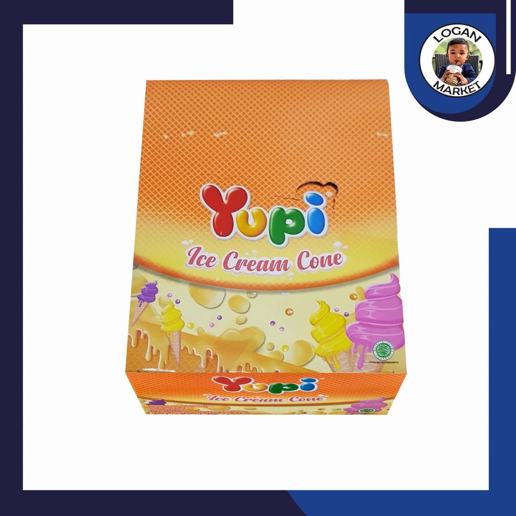 

Permen Yupi Ice Cream Cone Box Isi 24Pcs 24 Pcs