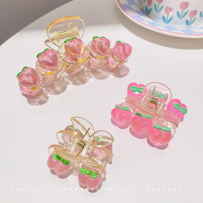 Camelia Grabbing Jepit Rambut Besar Korea Minimalis Fashion Klip Hiasan Kepala