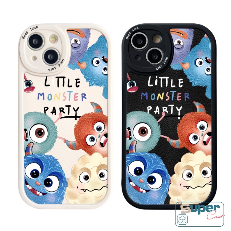 Kartun Pasangan Case Untuk Realme C35 C53 C55 C12 C15 C31 C30 C11 C21Y C25s C25Y 10 Pro+8Pro 9i 56i 8 5i 7i 6s 6 8i C17 C20A C21 GT C3 C20 C17 Huruf Monster Kecil Yang Lucu Sarung Soft Case