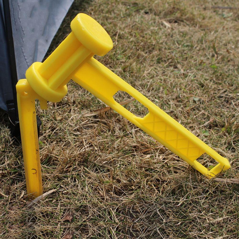 Fishstick Palu Plastik Ultra-Ringan Ultra Ringan Untuk Paku Tanah Tent Peg Hammer Untuk Camping Aksesoris Tenda Outdoor Tool Hammer Dengan Paku Puller