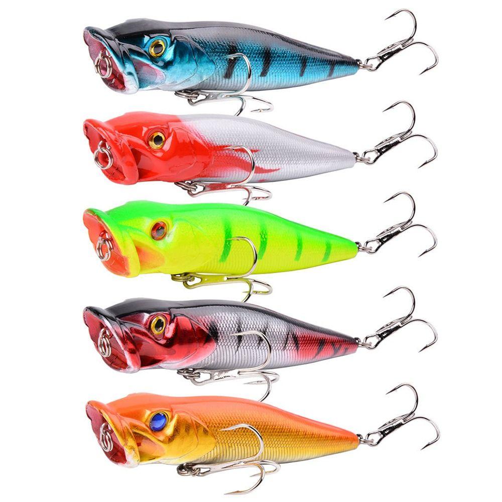 Lanfy Umpan Pancing Menggoda Ikan Percikan Bisa Wobblers Umpan Alat Pancing Fishing Tackle Popper Lure Umpan Palsu Umpan Biomimetik Untuk Trout Bass Umpan Keras