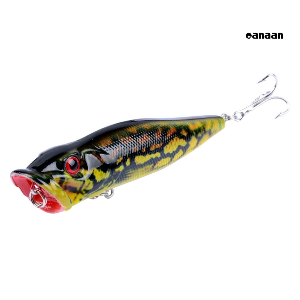 Cnn-1 Pc Memancing Umpan Tackle Topwater Mirip Hidup Mengapung Popper Kait Tajam Umpan Keras