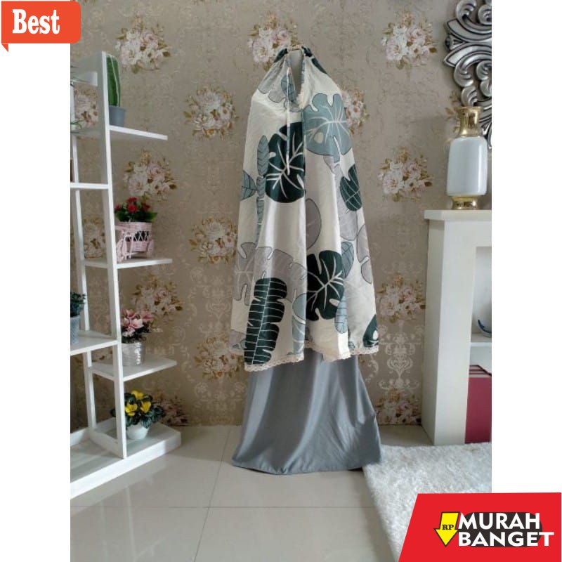 Peralatan ibadah di bulan ramadhan- MUKENA TERLARIS KATUN JUMBO RHEINI COLLECTION
