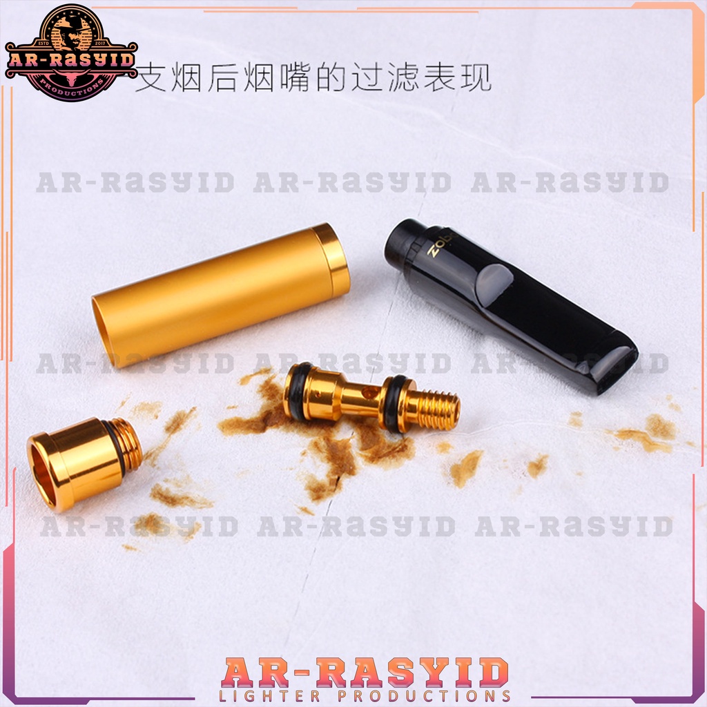 TERBARU! Pipa Rk Zobo Super Cigarrr Holder ZB-021 BISA COD!