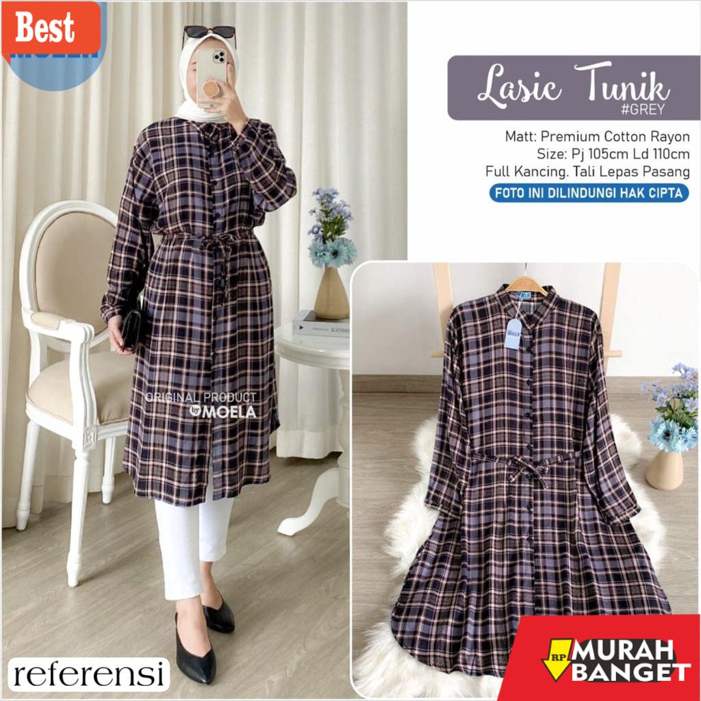 Tunik jumbo terbaru untuk wanita- Tunik Jumbo Terbaru 2021 Atasan Wanita Gemuk Big Size Free Masker 