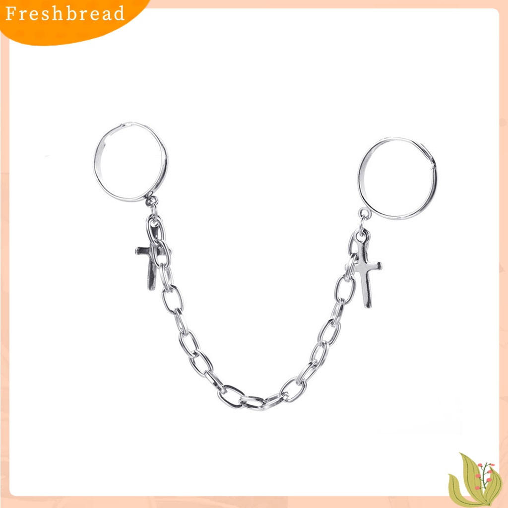 &lt; Freshbread &gt; Unisex Fashion Adjustable Siam Budak Rantai Sendi Buku Jari Cincin Perhiasan Hadiah