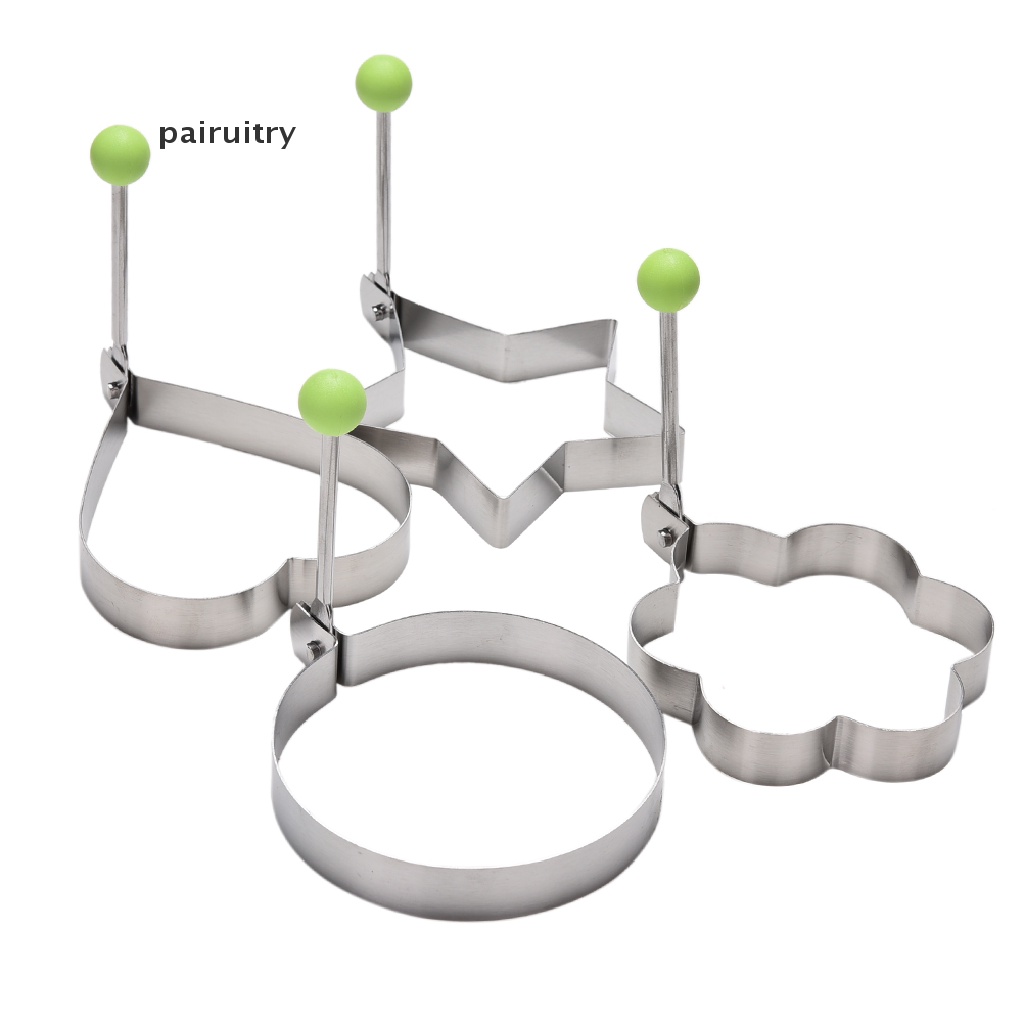 Prt Masak Alat Dapur Stainless Steel Cincin Pembentuk Telur Goreng Pancake Cetakan Mold PRT