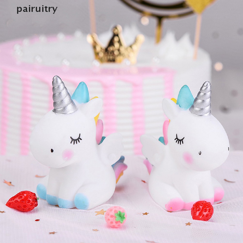 Prt Cute Horse Cake Topper Dessert Cupcake Decor Wedding Dekorasi Pesta Ulang Tahun Anak PRT