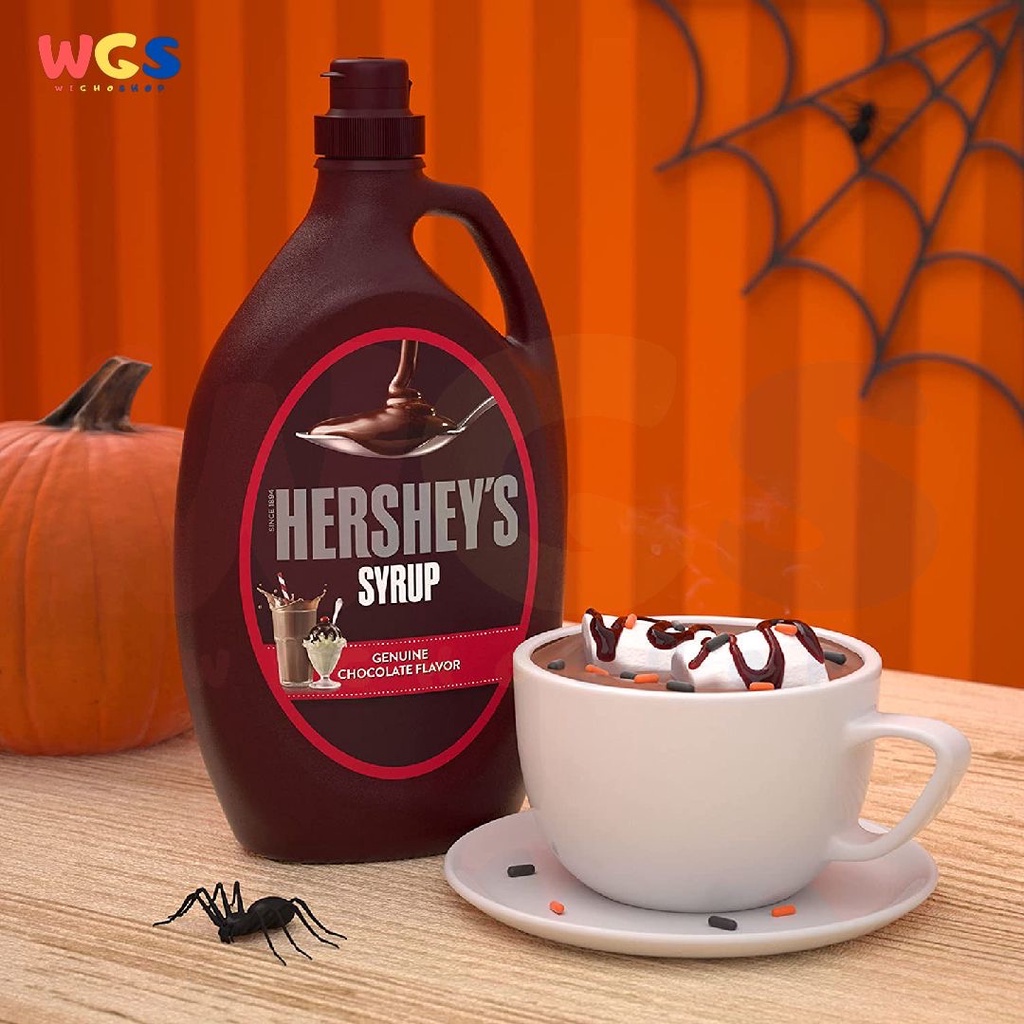 Hershey's Syrup Chocolate Genuine Flavor Fat Free 48oz 1.36kg