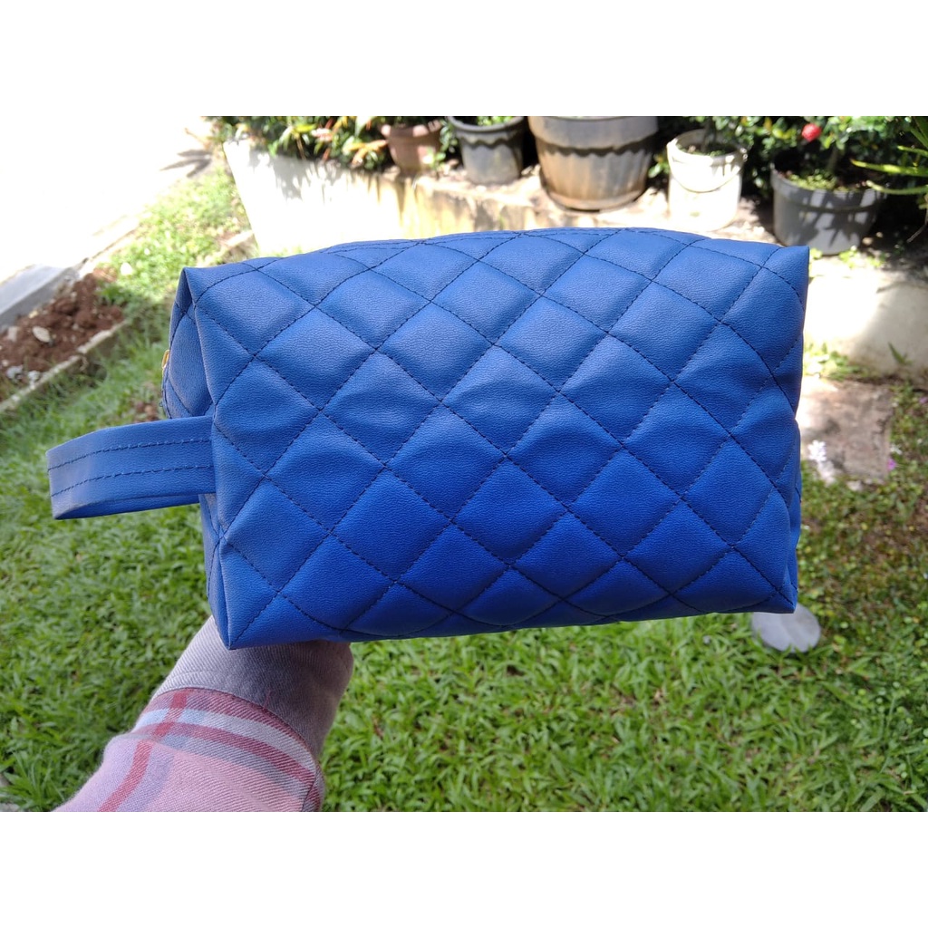POUCH MAKE UP JAHIT - JAHIT TERMURAH!!